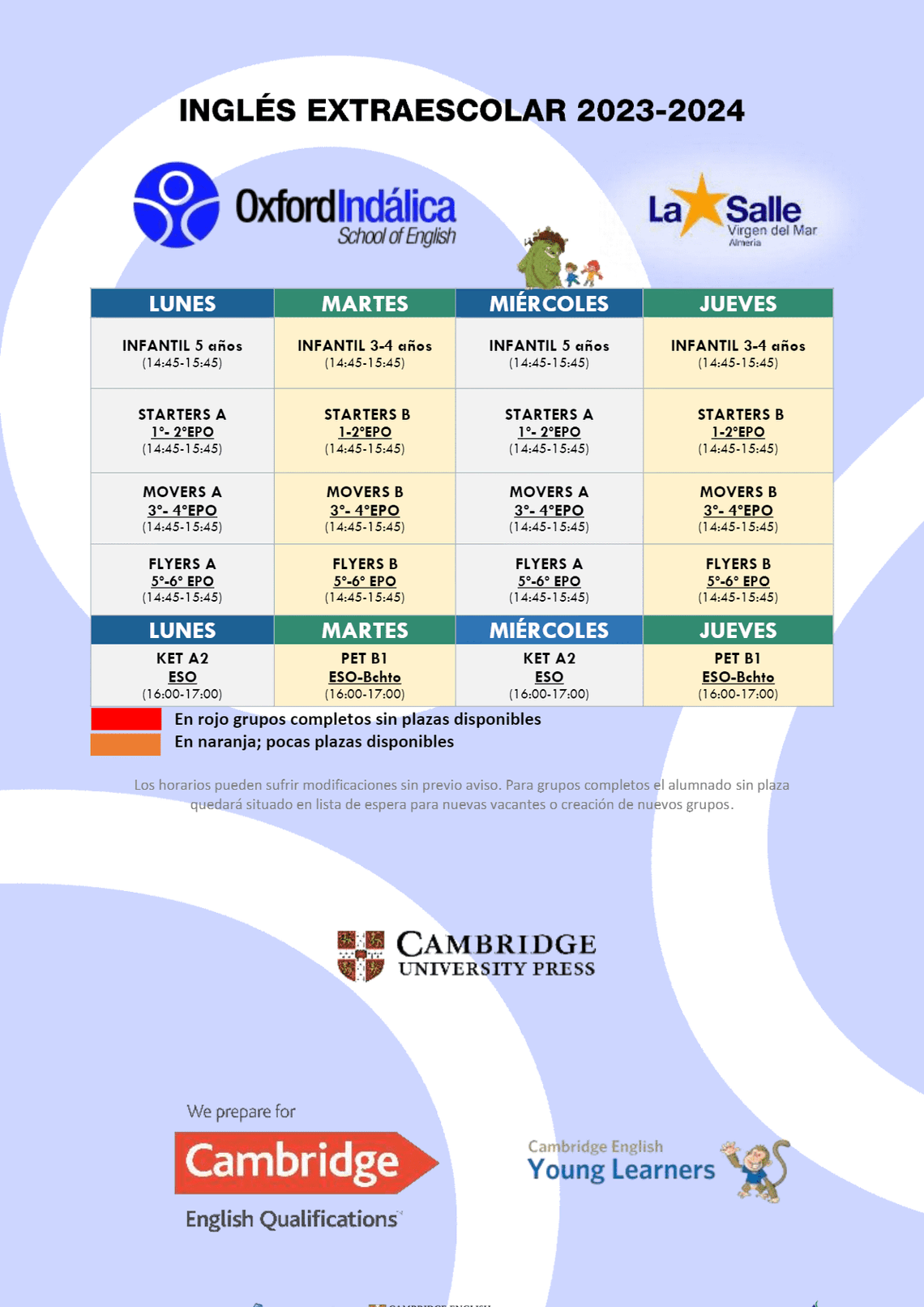 Inglés extraescolar